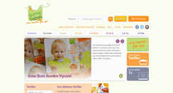 Desktop Screenshot of gurmebebek.com